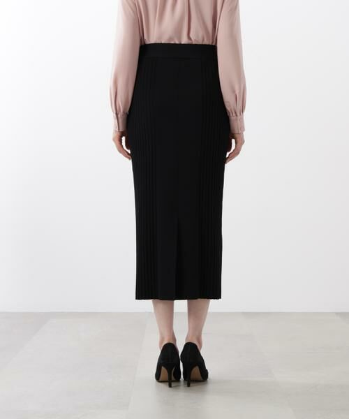 PINKY & DIANNE / ピンキーアンドダイアン スカート | ◆ベルト付き総針ニットタイトスカート | 詳細7