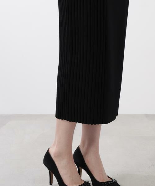 PINKY & DIANNE / ピンキーアンドダイアン スカート | ◆ベルト付き総針ニットタイトスカート | 詳細9