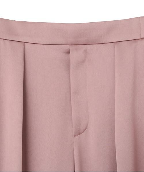 PINKY & DIANNE / ピンキーアンドダイアン パンツ | ◆サテンワイドパンツ | 詳細8