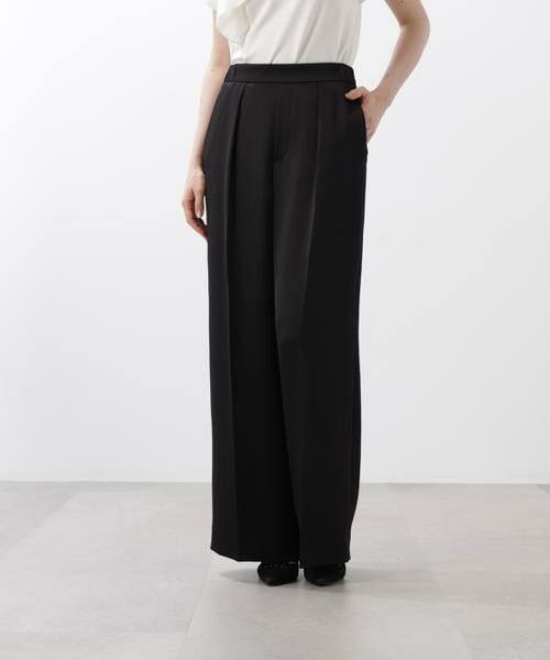 PINKY & DIANNE / ピンキーアンドダイアン パンツ | ◆サテンワイドパンツ | 詳細14