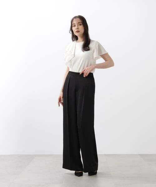 PINKY & DIANNE / ピンキーアンドダイアン パンツ | ◆サテンワイドパンツ | 詳細16