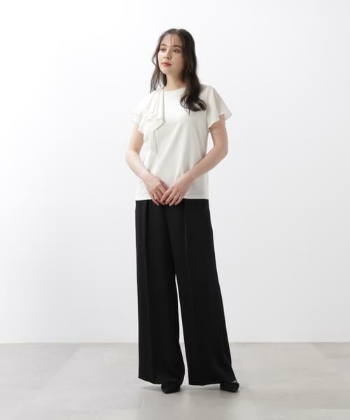 PINKY & DIANNE / ピンキーアンドダイアン パンツ | ◆サテンワイドパンツ | 詳細17