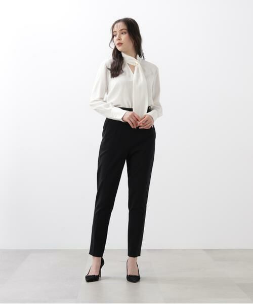 PINKY & DIANNE / ピンキーアンドダイアン パンツ | ◆サイドボタンテーパードパンツ | 詳細4