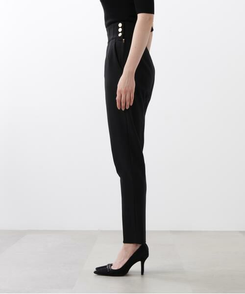 PINKY & DIANNE / ピンキーアンドダイアン パンツ | ◆サイドボタンテーパードパンツ | 詳細7
