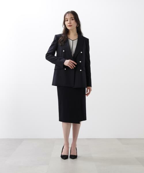 PINKY & DIANNE / ピンキーアンドダイアン テーラードジャケット | ◆ダブルブレストジャケット | 詳細6