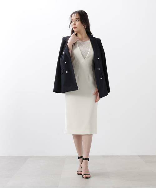 PINKY & DIANNE / ピンキーアンドダイアン テーラードジャケット | ◆ダブルブレストジャケット | 詳細8