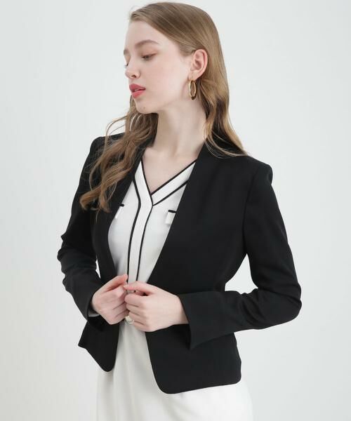 PINKY & DIANNE / ピンキーアンドダイアン テーラードジャケット | [WEB/店舗限定カラー]ハイツイストジャケット | 詳細9
