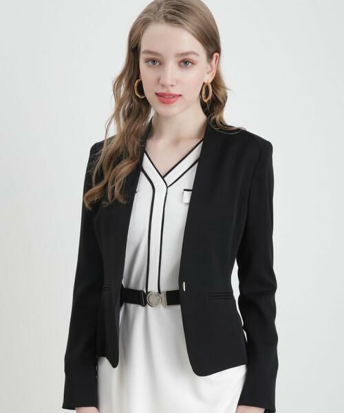 PINKY & DIANNE / ピンキーアンドダイアン テーラードジャケット | [WEB/店舗限定カラー]ハイツイストジャケット | 詳細10