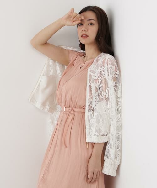 PINKY & DIANNE / ピンキーアンドダイアン ブルゾン | ◆フラワービジュレースブルゾン | 詳細2