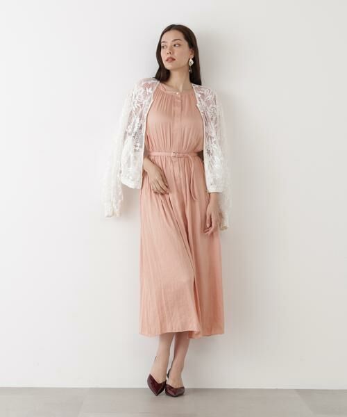 PINKY & DIANNE / ピンキーアンドダイアン ブルゾン | ◆フラワービジュレースブルゾン | 詳細4