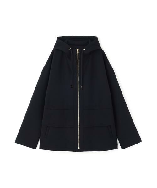 PINKY & DIANNE / ピンキーアンドダイアン ブルゾン | ◆ウエストフレアダンボールフーディー | 詳細8