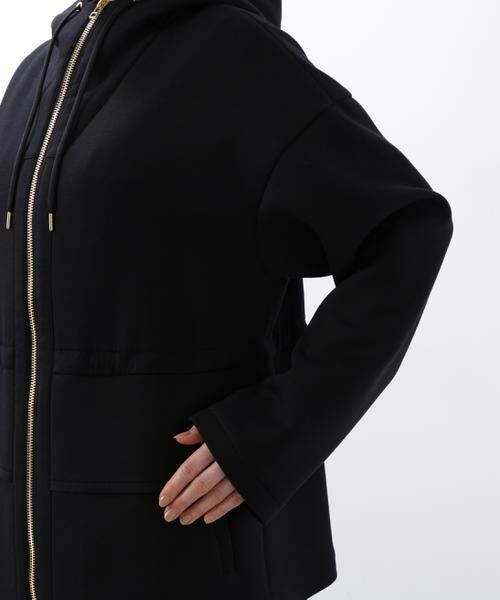 PINKY & DIANNE / ピンキーアンドダイアン ブルゾン | ◆ウエストフレアダンボールフーディー | 詳細18