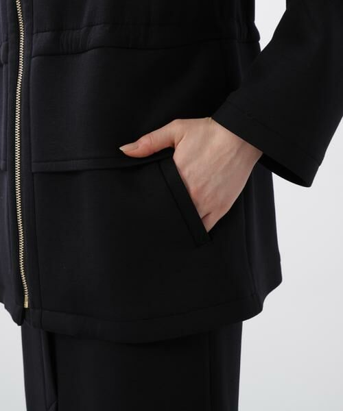 PINKY & DIANNE / ピンキーアンドダイアン ブルゾン | ◆ウエストフレアダンボールフーディー | 詳細19