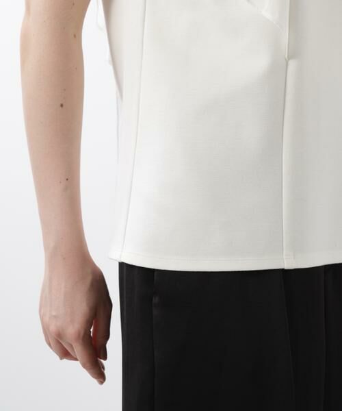 PINKY & DIANNE / ピンキーアンドダイアン カットソー | ◆ラッフルコンビカットソープルオーバー | 詳細16