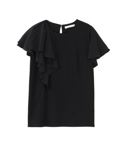 PINKY & DIANNE / ピンキーアンドダイアン カットソー | ◆ラッフルコンビカットソープルオーバー | 詳細19