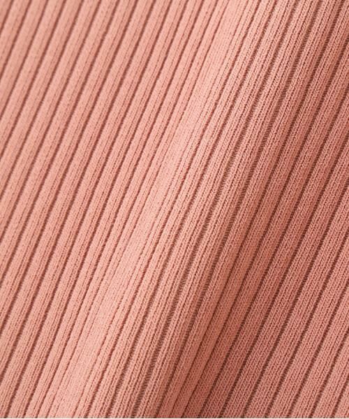 PINKY & DIANNE / ピンキーアンドダイアン ニット・セーター | ◆レースコンビモックネックニットプルオーバー | 詳細9