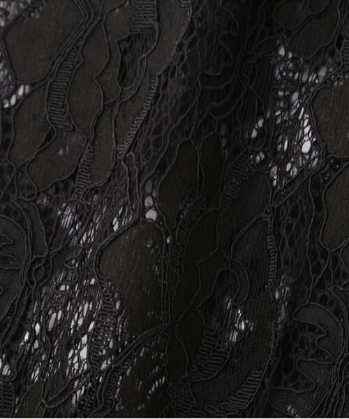 PINKY & DIANNE / ピンキーアンドダイアン ニット・セーター | ◆レースコンビモックネックニットプルオーバー | 詳細23