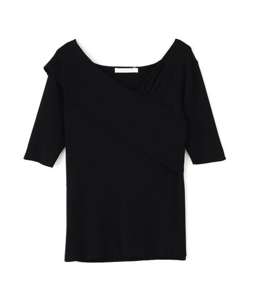 PINKY & DIANNE / ピンキーアンドダイアン ニット・セーター | ◆アシンメトリーネックニットプルオーバー | 詳細7