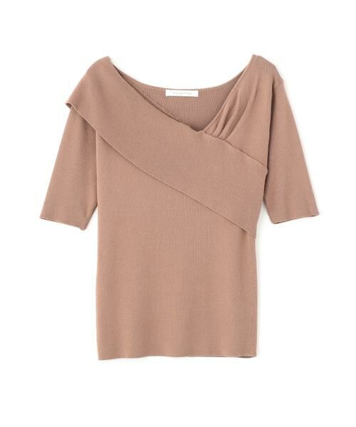 PINKY & DIANNE / ピンキーアンドダイアン ニット・セーター | ◆アシンメトリーネックニットプルオーバー | 詳細14