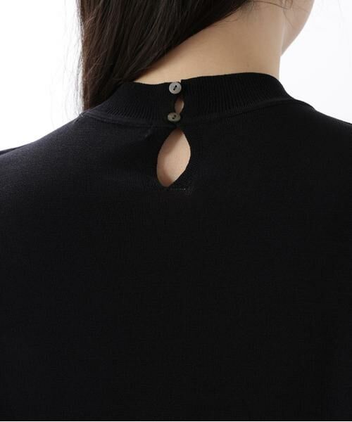 PINKY & DIANNE / ピンキーアンドダイアン ニット・セーター | ◆ギャザーネックシフォンコンビニット | 詳細11