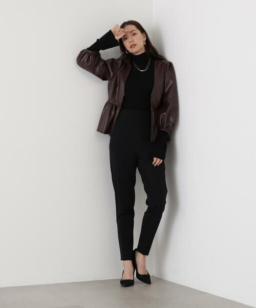 PINKY & DIANNE / ピンキーアンドダイアン シャツ・ブラウス | ◆フォーレザーペプラムブラウス | 詳細22