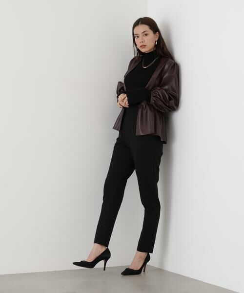 PINKY & DIANNE / ピンキーアンドダイアン シャツ・ブラウス | ◆フォーレザーペプラムブラウス | 詳細23