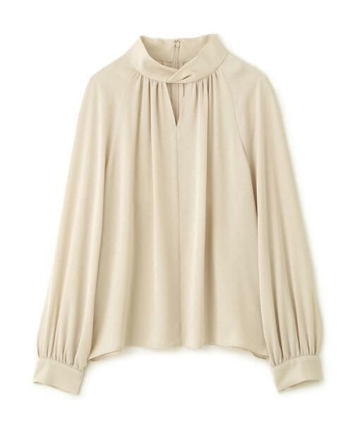 PINKY & DIANNE / ピンキーアンドダイアン シャツ・ブラウス | ◆ギャザーネックドットジャガードブラウス | 詳細19