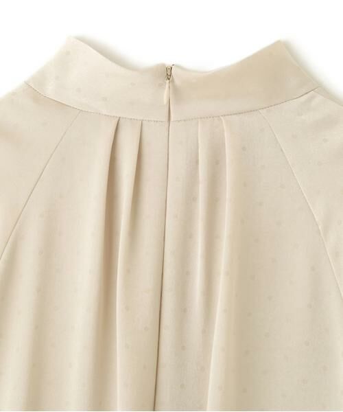 PINKY & DIANNE / ピンキーアンドダイアン シャツ・ブラウス | ◆ギャザーネックドットジャガードブラウス | 詳細28