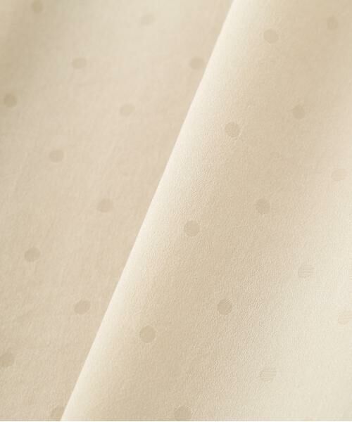 PINKY & DIANNE / ピンキーアンドダイアン シャツ・ブラウス | ◆ギャザーネックドットジャガードブラウス | 詳細30