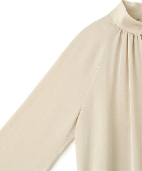 PINKY & DIANNE / ピンキーアンドダイアン シャツ・ブラウス | ◆ギャザーネックドットジャガードブラウス | 詳細26