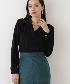 PINKY & DIANNE / ピンキーアンドダイアン シャツ・ブラウス | ◆ダブルブレストブラウス