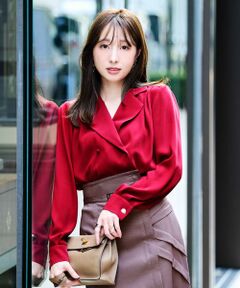 PINKY & DIANNE / ピンキーアンドダイアン シャツ・ブラウス | ◆ダブルブレストブラウス