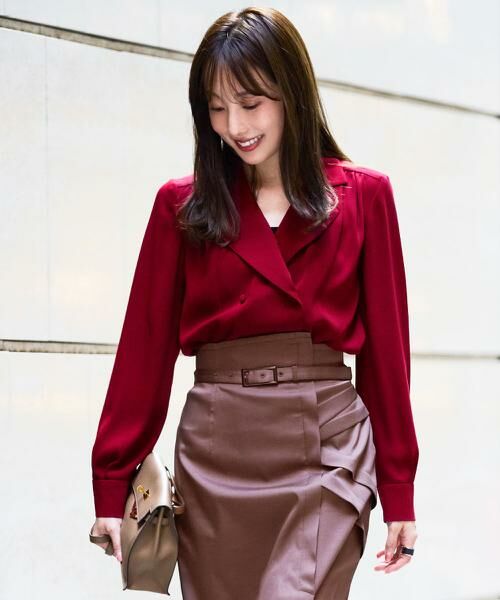 PINKY & DIANNE / ピンキーアンドダイアン シャツ・ブラウス | ◆ダブルブレストブラウス | 詳細16