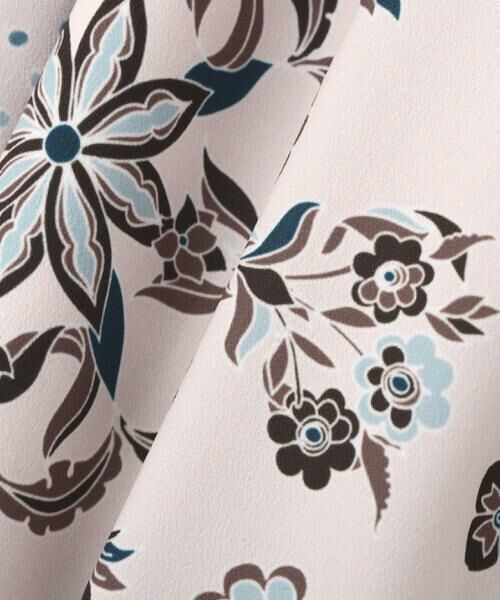 PINKY & DIANNE / ピンキーアンドダイアン シャツ・ブラウス | ◆フローラルスカーフプリントブラウス | 詳細16