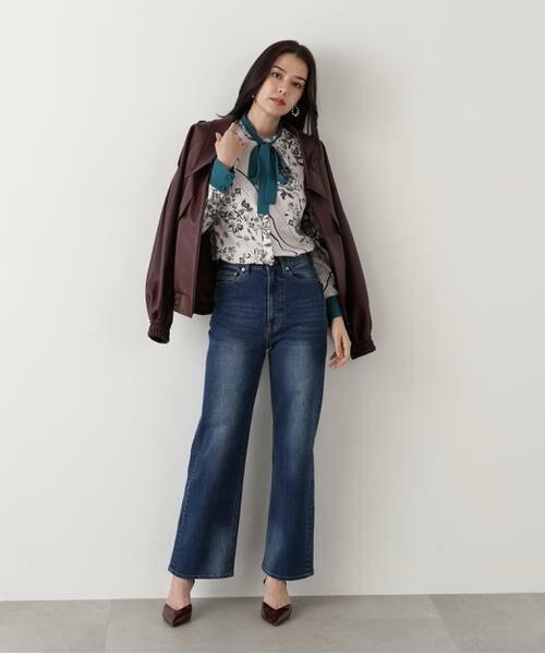 PINKY & DIANNE / ピンキーアンドダイアン シャツ・ブラウス | ◆フローラルスカーフプリントブラウス | 詳細7