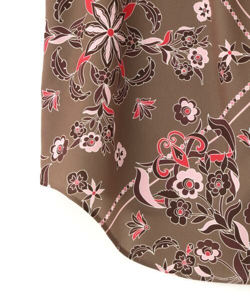 PINKY & DIANNE / ピンキーアンドダイアン シャツ・ブラウス | ◆フローラルスカーフプリントブラウス | 詳細26