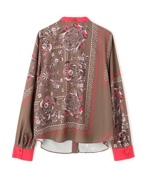 PINKY & DIANNE / ピンキーアンドダイアン シャツ・ブラウス | ◆フローラルスカーフプリントブラウス | 詳細22