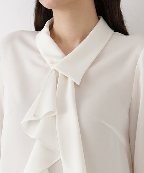 PINKY & DIANNE / ピンキーアンドダイアン シャツ・ブラウス | ◆ラッフルボウタイブラウス | 詳細10