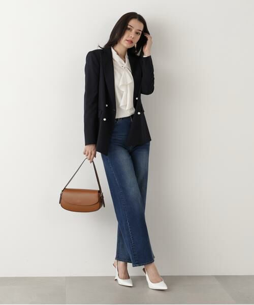 PINKY & DIANNE / ピンキーアンドダイアン シャツ・ブラウス | ◆ラッフルボウタイブラウス | 詳細6