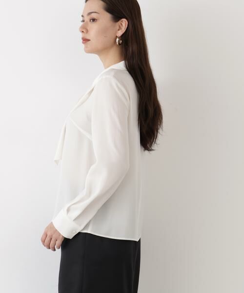 PINKY & DIANNE / ピンキーアンドダイアン シャツ・ブラウス | ◆ラッフルボウタイブラウス | 詳細8