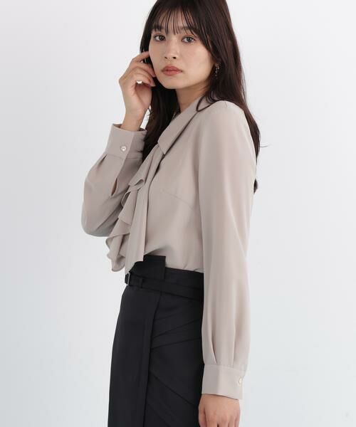 PINKY & DIANNE / ピンキーアンドダイアン シャツ・ブラウス | ◆ラッフルボウタイブラウス | 詳細26