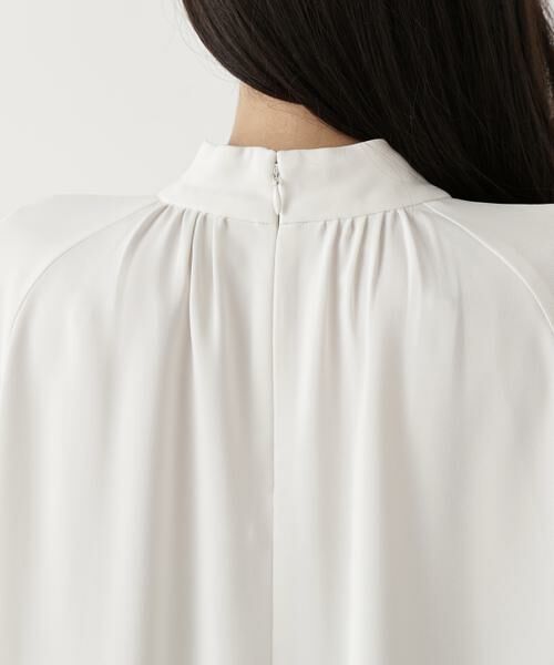 PINKY & DIANNE / ピンキーアンドダイアン シャツ・ブラウス | ◆ジャギーカフスリボンブラウス | 詳細13