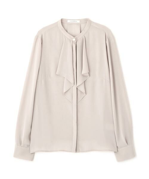 PINKY & DIANNE / ピンキーアンドダイアン シャツ・ブラウス | ◆フロントラッフルパール釦ブラウス | 詳細9