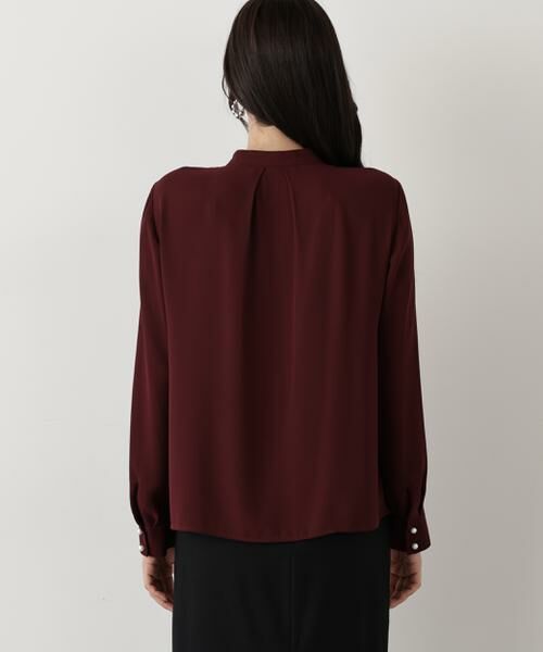 PINKY & DIANNE / ピンキーアンドダイアン シャツ・ブラウス | ◆フロントラッフルパール釦ブラウス | 詳細25