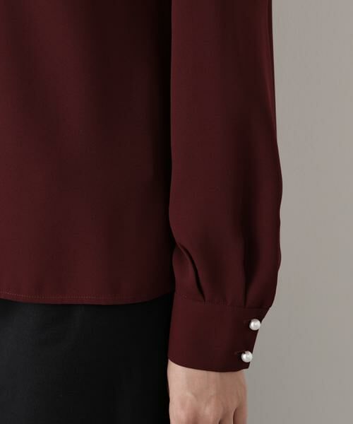 PINKY & DIANNE / ピンキーアンドダイアン シャツ・ブラウス | ◆フロントラッフルパール釦ブラウス | 詳細28