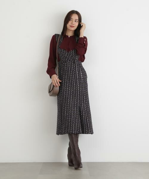 PINKY & DIANNE / ピンキーアンドダイアン シャツ・ブラウス | ◆フロントラッフルパール釦ブラウス | 詳細23