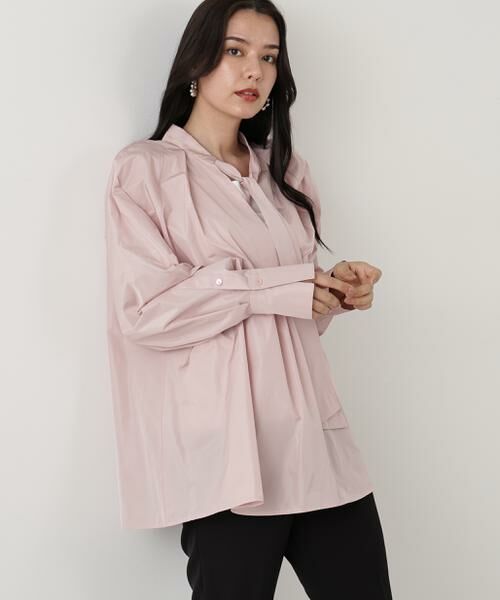 PINKY & DIANNE / ピンキーアンドダイアン シャツ・ブラウス | ◆タックフレアボウブラウス | 詳細3