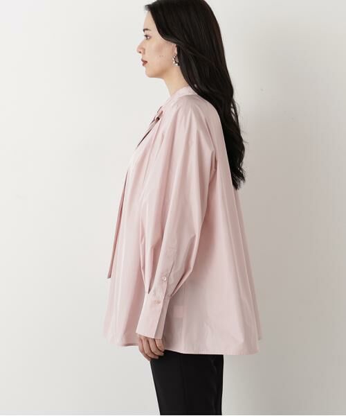 PINKY & DIANNE / ピンキーアンドダイアン シャツ・ブラウス | ◆タックフレアボウブラウス | 詳細8