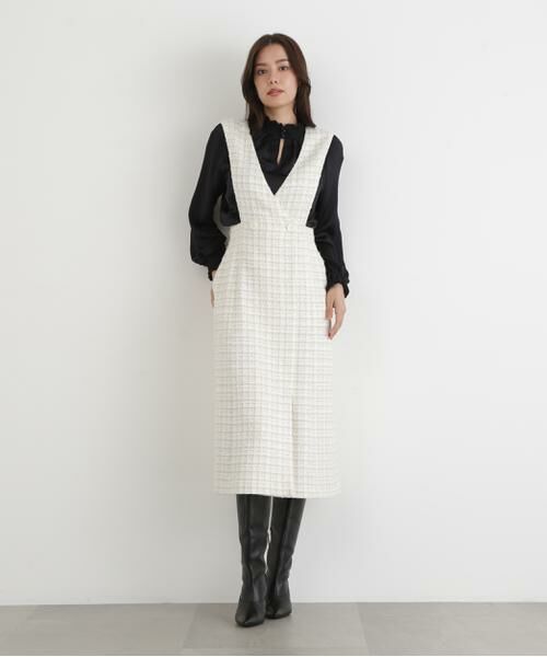 PINKY & DIANNE / ピンキーアンドダイアン シャツ・ブラウス | ◆シャーリングネックギャザーブラウス | 詳細4