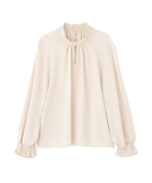 PINKY & DIANNE / ピンキーアンドダイアン シャツ・ブラウス | ◆シャーリングネックギャザーブラウス | 詳細7